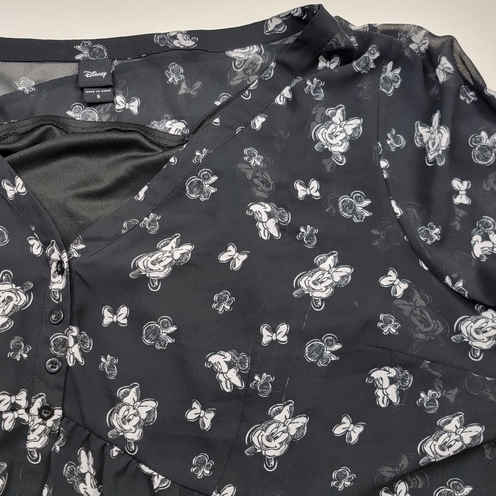 Torrid Disney Minnie Mouse Shirt Dress 5 - Picture 9 of 9